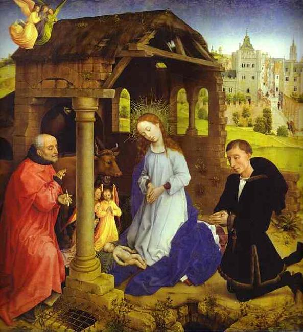 Rogier van der Weyden Middelburg Altarpiece oil painting picture